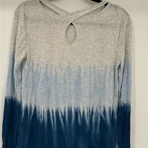 Blue Ombre Women's Top